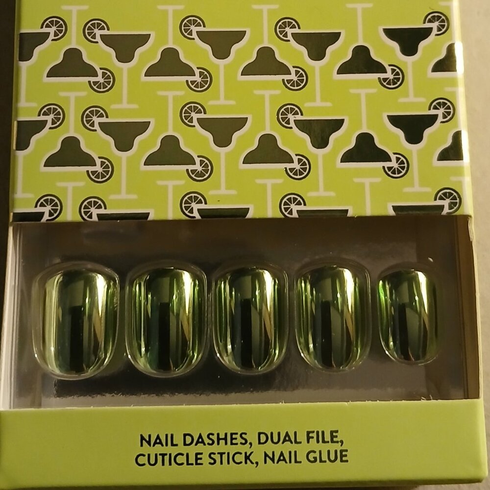 Red Aspen Nail Dashes - Margarita O'Clock, Myra